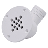 T-H Marine Supplies T-M Marine 90-Degree Cockpit Scupper Drain - White - CSD-92-DP