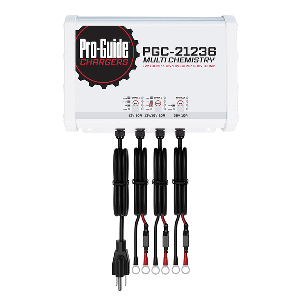 Pro-Guide Batteries Pro-Guide 3 Bank On-Board Battery Charger - (1) 12V / (1) 12/16V / (1) 36V - 30-Amp - PGC-21236