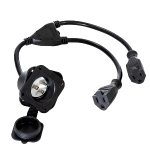 Pro-Guide Batteries Pro-Guide Double AC Receptacle - TWPD