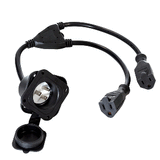 Pro-Guide Batteries Pro-Guide Double AC Receptacle - TWPD