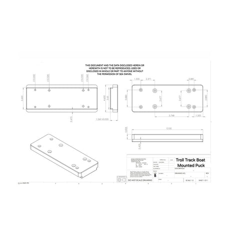 Sea Swivel Troll Track Trolling Motor Mount [SEA-HDM-TROLL-TRACK] - product image 6