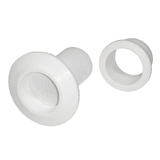 T-H Marine Supplies T-H Marine Recessed Flapper Scupper Drains - White - RFS-2-DP