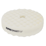 RUPES SMARTFIX&reg; Double-Sided Ultra-Fine Foam Pad - 180mm - White - 9.DSF180SS