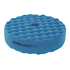 RUPES SMARTFIX&reg; Double-Sided Coarse Foam Pad - 180mm - Blue - 9.DSF180HH