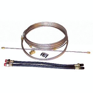 Load Rite Stainless Steel Brake Line Kit - Single Axle - 6016.10S