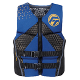 Full Throttle Men's Rapid-Dry Flex-Back Life Jacket - XL - Blue/Black - 142500-500-050-26
