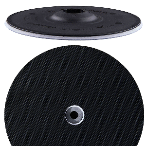 RUPES PrecisionPro Backing Plate - 125mm/5" - Velcro M8 Bolt &amp; Shroud Lubricant - 980.720/C