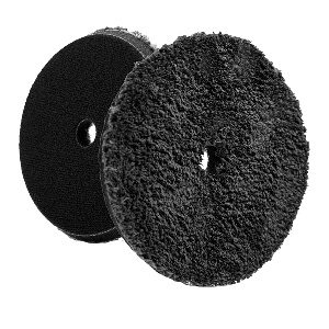 Lake Country HDO Microfiber Polishing Pad - Black - 6.5" - HDO-650F-POL-LC