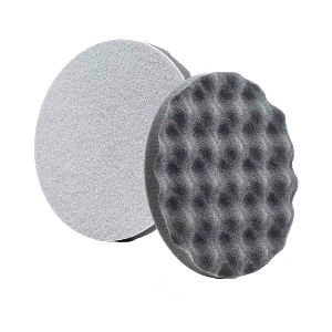 Lake Country Black Finishing Waffle Pro Pad 8" x 7/8" *2-Pack - WP-72800-LC