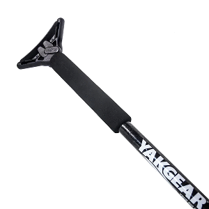 YakGear YakStick 6.5' Black Floating Stake-Out Anchor Stick w/Mudfoot - 01-0079