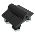 Southco Adjustable Torque Hinge, Symmetric Torque, Small Size, Acetal Copolymer, Natural, Black - E6-10-101-20