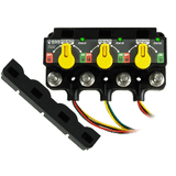 Egis Mobile Electric Egis XD Triple Flex L (Relay) - ACR - (Relay) w/Knobs - Tinned Wires - 8530-1535