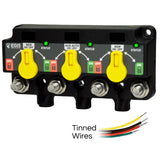 Egis Mobile Electric Egis XD Flex 1 Triple Relay/ACR/LVD w/Knob - Tinned Wires - 8730-1111