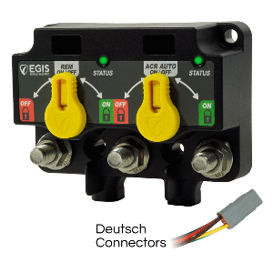 Egis Mobile Electric Egis XD Flex 1 Dual Relay/ACR w/Knob - 6-Pin DTM Connector - 8820-1110