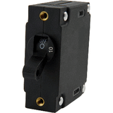 Egis Mobile Electric Egis A Series Black Toggle Panel Mount Circuit Breaker - Single Pole 10A - 3211-10