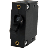 Egis Mobile Electric Egis A Series Black Toggle Panel Mount Circuit Breaker - Single Pole 50A - 3211-50