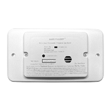 Safe-T-Alert 25 Series Flush Mount Dual Carbon Monoxide/Propane Alarm w/Trim Ring - White - 12V Hard Wire - 25-742-TR-WT