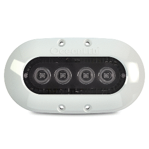 OceanLED X4 Series Underwater Lighting - White Bezel - Colours - 012312C
