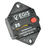 Egis Mobile Electric Egis 25A Circuit Breaker - 85 Series - Panel Mount - 4706-025