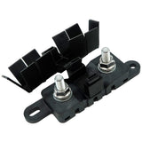 Egis Mobile Electric Egis Mega Fuse Block M8 Stainless Self-Locking Hardware w/Black Cover - 3820