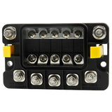 Egis Mobile Electric Egis MIDI 5 Circuit Fuse Block w/Sealed Cover - M8 Inputs - M6 Outputs - 3906