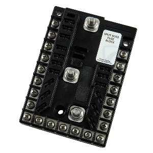 Egis Mobile Electric Egis Split Buss Fuse Block 13 Circuit + Ground 200A - 8033