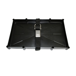T-H Marine Supplies T-H Marine 31 Series Battery Holder Tray w/Stainless Buckled Strap - NBH-31-SSC-DP