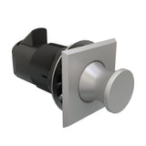 Southco Push-To-Close Latch - Square Housing - Satin Housing - Satin Knob - MP-05-212-22