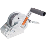 Load Rite Single-Speed Trailer Winch - 1100lbs - 20' Strap - 7" Handle - 6089.20