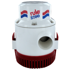Rule Rule 3700 GPH Non-Automatic Bilge Pump w/6' Wire - 14A-6UL