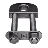 Ti-Tackle Titanium Transom D Ring - 6" Long Stud - TT-TRANSOM-DRING