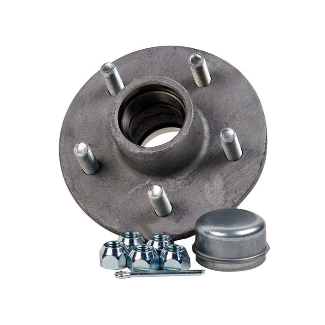 C.E. Smith Hub Kit 5x4 1/2" 1-1/16" Straight Spindle & 1.25" Seal - 13317