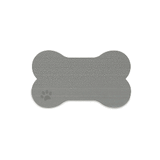 SeaDek Dog Bowl Mat - Storm Grey/Black - Small - 12" x 21" - 62713-90837