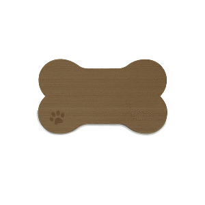 SeaDek Dog Bowl Mat - Cappuccino/Black - Small - 12" x 21" - 62713-91090