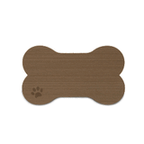 SeaDek Dog Bowl Mat - Cappuccino/Black - Medium - 12.5" x 24" - 62714-91090