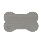 SeaDek Dog Bowl Mat - Storm Grey/Black - Large - 16.5" x 29.5" - 63207-90837