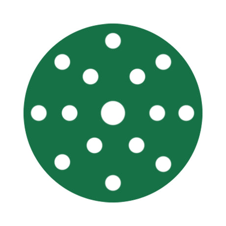 RUPES PROCUT Film Abrasive Discs 150mm (6") - 15 Holes - P1200 Grit *Box of 50pcs - 9.45FD1200