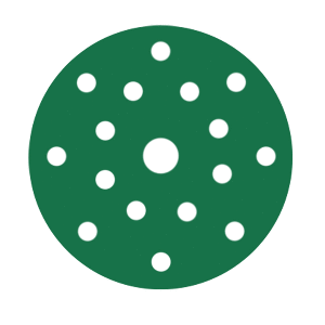 RUPES PROCUT Film Abrasive Discs 125mm (5") - 17 Holes - P400 Grit *Box of 50pcs - 9.45FC400