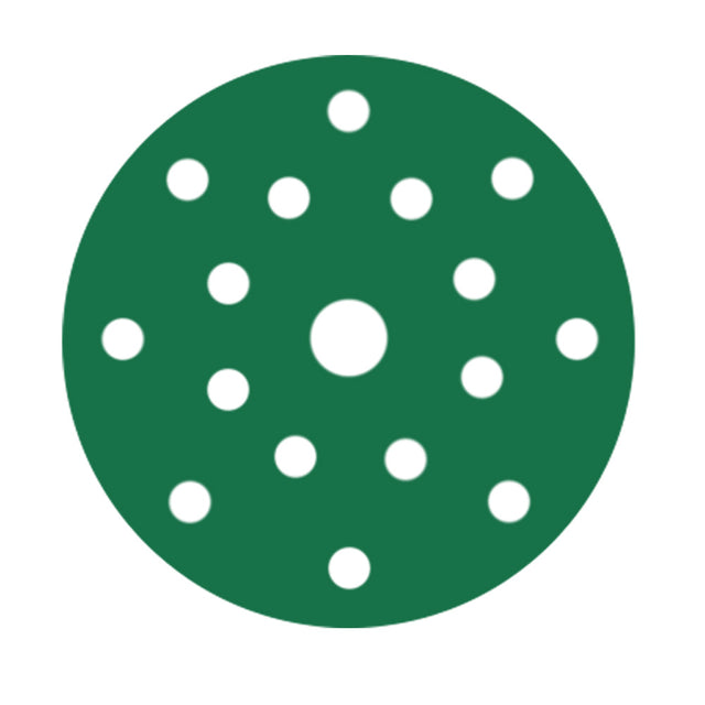 RUPES PROCUT Film Abrasive Discs 125mm (5") - 17 Holes - P320 Grit *Box of 50pcs - 9.45FC320