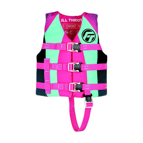 Full Throttle Nylon Life Jacket - Child - Pink [112200-105-001-26] - official Full Throttle product image 5