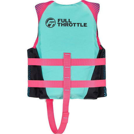 Full Throttle Nylon Life Jacket - Child - Pink [112200-105-001-26] - official Full Throttle product image 3
