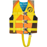 Full Throttle 11220030000126 Nylon Life Vest, Yellow, Child, 33-55 lbs. - image 2