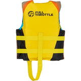 Full Throttle 11220030000126 Nylon Life Vest, Yellow, Child, 33-55 lbs. - image 1