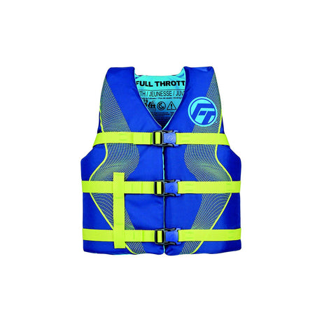 Full Throttle Nylon Life Jacket - Youth - Blue/Black [112200-500-002-26] - official Full Throttle product image 3