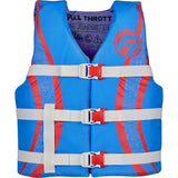 Full Throttle 11220060000226 Nylon Life Vest, Youth, purple, 55-88 lbs. - image 3