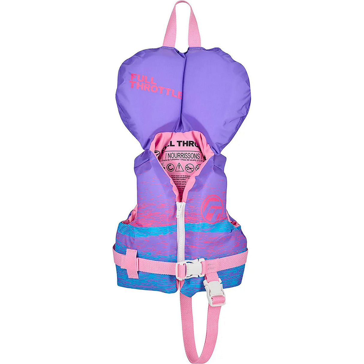 Full Throttle Nylon Life Jacket - Infant - Purple/Pink [112400-600-000-26] - official Full Throttle product image 3