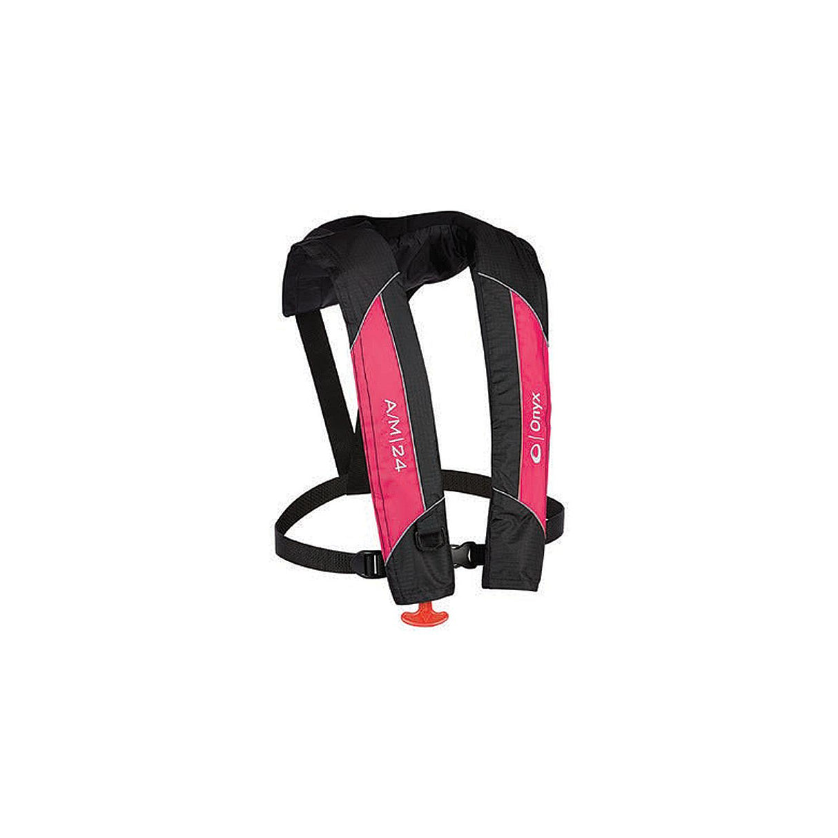 Full Throttle Onyx 13200010500414 A/M-24 Automatic/Manual Inflatable Life Jacket, Pink - 132000-105-004-14