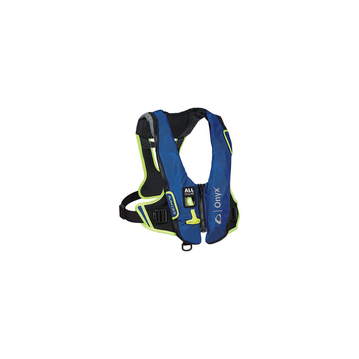 Full Throttle Onyx 13280050000421 Impulse 33 All Clear Auto/Manual Inflatable Life Jacket, Blue - 132800-500-004-21
