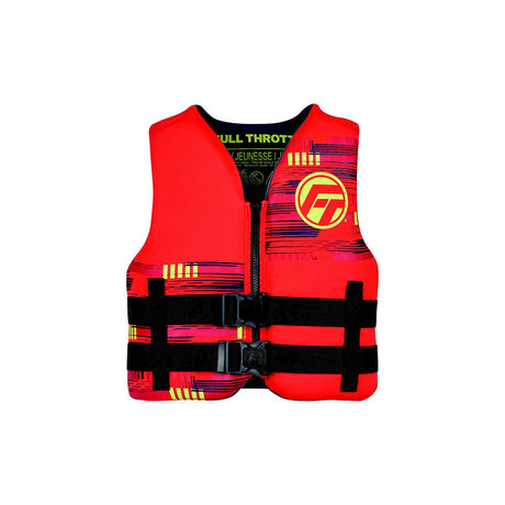 Full Throttle Youth Rapid-Dry Life Jacket - Red [142100-100-002-26] - official Full Throttle product image 7