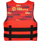 Full Throttle Youth Rapid-Dry Life Jacket - Red [142100-100-002-26] - official Full Throttle product image 5